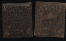 Load image into Gallery viewer, Alexander Beckers & Piard Tinted Sealed 1/6 Daguerreotype Man Wearing Eyeglasses