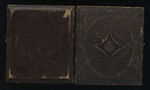 Load image into Gallery viewer, Beautiful 1840s Daguerreotype Young Women Tinted Cheeks Painted Brooch