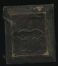 Load image into Gallery viewer, Possible Very Rare Tintype Civil War Soldier Holding Persimmon Fruit Photo 1860s