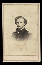 Load image into Gallery viewer, Civil War Soldier Lexington Kentucky Photographers Elrod Bros 1860s CDV Photo