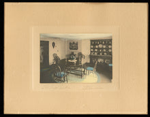 Load image into Gallery viewer, Rare David Davidson Antique Fine Art Photo / Hand Tinted / Nutting School