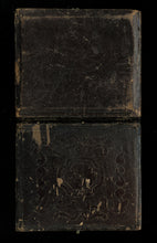 Load image into Gallery viewer, 1840s Daguerreotype Photo Folk Art Painting Revolutionary War Era Military Man