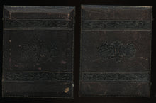 Load image into Gallery viewer, 1/4 Ambrotype Cigar Smoking Man & His Sons Photo Antique 1800s Original