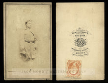 Load image into Gallery viewer, Civil War Soldier / Confederate COLONEL HARRY GILMOR CDV / Anthony, Brady