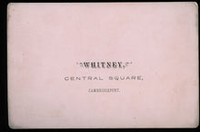 Load image into Gallery viewer, ANTIQUE TENNIS PLAYERS CABINET CARD PHOTO 1880s / Cambridge Massachusetts