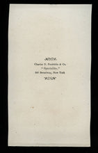 Load image into Gallery viewer, Sideshow Personality Mercy Lavinia Warren Bump (Mrs. Tom Thumb), 1860s CDV Photo by Fredricks