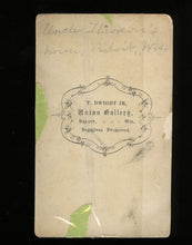 Load image into Gallery viewer, Uncle Theodore's House in Beloit Wisconsin 1860s CDV Photo / antique victorian