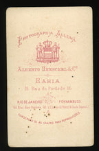 Load image into Gallery viewer, RARE African / Black Men, Brazil Photographer - Slave Trade History 1800s Photo