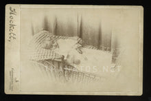 Load image into Gallery viewer, Post Mortem Cabinet Card Photo Identified Girl, Indiana 1895