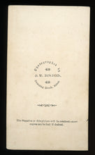 Load image into Gallery viewer, 1860s CDV Photo ~ Young *HILL CADETS* Boy & Sister by Bowdoin Salem Mass