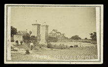 Load image into Gallery viewer, Rare 1860s CDV City Gates of St. Augustine by Florida Photographer Geo. Pierron