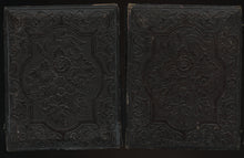 Load image into Gallery viewer, 1/4 daguerreotype pretty girl in checkered dress 1850s - sealed - texas estate