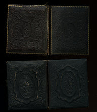 Load image into Gallery viewer, 2 Sphereotype / Ambrotypes of Same Woman by Vermont Photographer Caleb L Howe