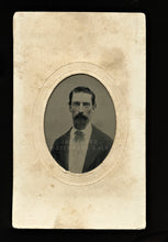 Load image into Gallery viewer, 1860s Tintype Photo Civil War Confederate Soldier WC Peacock 55th Georgia POW