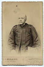 Load image into Gallery viewer, RARE AFRICAN AMERICAN PHOTOGRAPHER JP BALL, BLACK REV. CB ALLEN HELENA MONTANA