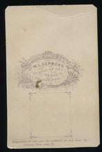 Load image into Gallery viewer, ULTRA RARE CDV Lotta Crabtree California Gold Rush Girl Playing BANJO 1860s Photo