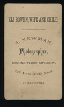 Load image into Gallery viewer, Unusual CDV of Man with No Legs & His Family - Victorian Sideshow Photo