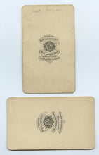 Load image into Gallery viewer, Two Rare CDV Photos of Scout Edwin Perrin, Native Americans Kit Carson Int 1800s