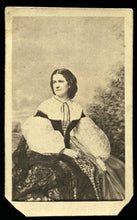 Load image into Gallery viewer, RARE HETTY CARY CDV 1ST CSA BATTLE FLAG CDV BENDANN BROS MARYLAND 1860s