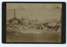 Load image into Gallery viewer, Rare 1890s Antique Photo Amazing Mechanical Marvel Toys Train Automatons Boxers