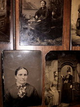 Load image into Gallery viewer, Antique / 1800s Tintype Photo Lot - All Women And Girls
