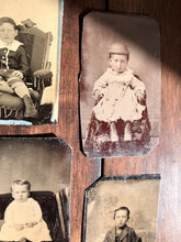 Load image into Gallery viewer, Lot Of 17 Antique 1860s - 1870s Tintype Photos Including Widow and/or Mourning