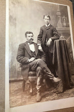 Load image into Gallery viewer, Antique Photo Ethnic Mexican ? Nevada Rancher Politician Stamped Logo on Boots