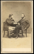 Load image into Gallery viewer, Very Rare CDV FRANCIS BICKNELL CARPENTER & THEODORE MUNGER - YALE, ABE LINCOLN
