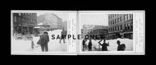 Load image into Gallery viewer, Rare Photographer A.V. Brown's "DETECTIVE SHOTS" Great Blizzard of 1888 2 Photos