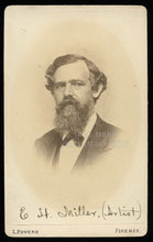 Load image into Gallery viewer, Rare CDV Shepherdstown West Virginia Artist Painter ELEAZER HUTCHINSON MILLER
