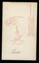 Load image into Gallery viewer, Rare Original Photo of Mademoiselle Finette / CanCan Dancer, Prostitute, Paris