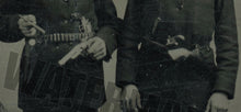 Load image into Gallery viewer, Half Plate Tintype Two Men Armed w Guns & Knife - Indian Scouts? Outlaws