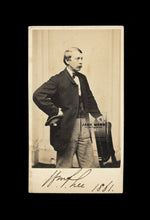 Load image into Gallery viewer, Confederate Col William Fitzhugh Lee Jr.? KIA Soldier Signed Whipple CDV