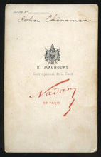 Load image into Gallery viewer, RARE 1860s CDV Photo - Chinese Woman in Lima PERU - Bound Feet?