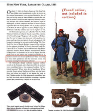 Load image into Gallery viewer, Rare CDV Photo ID'd Civil War Soldier 55th NY Lafayette Guard Zouave