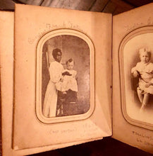 Load image into Gallery viewer, Southern Album & 44 Photos Many ID's + Civil War CSA Vet Murder Black Girl 1860s