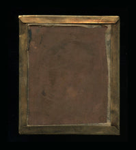 Load image into Gallery viewer, Sweet Image Girl with Braids & Gold Jewelry Old Dog on Lap 1850s Daguerreotype