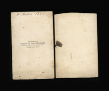 Load image into Gallery viewer, 2 CDV Photos ID'd Civil War Soldiers 18th Michigan Infantry - Both POW & WIA