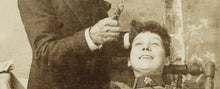 Load image into Gallery viewer, Rare Antique Occupational Advertising Cabinet Card - SLC Utah Dentist at Work with Patient