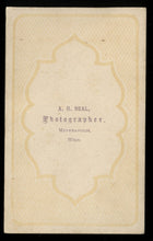 Load image into Gallery viewer, Extremely Cute & Very Rare 1860s CDV Photo - Guinea Pig in Tiny Chair!