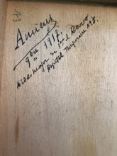 Load image into Gallery viewer, 25 Antique Stereoscopic Glass Slide Negatives Dated 1917 in Art Deco Storage Box