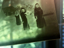 Load image into Gallery viewer, 25 Antique Stereoscopic Glass Slide Negatives Dated 1917 in Art Deco Storage Box