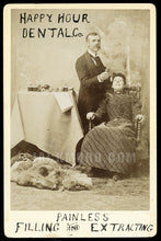 Load image into Gallery viewer, Rare Antique Occupational Advertising Cabinet Card - SLC Utah Dentist at Work with Patient