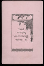 Load image into Gallery viewer, Unusual 1800s Photo Pet Trick Circus Poodle Dog Praying on Chair / Pennsylvania