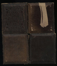 Load image into Gallery viewer, Young Couple Husband & Wife Wearing Mourning Bands Matching 1840s Daguerreotype Set