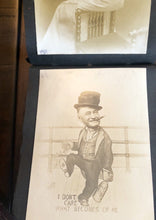 Load image into Gallery viewer, 1911 Atlantic City Boardwalk 34 Photo Album Caricatures Airplane Mirror Trick +