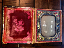 Load image into Gallery viewer, 7-1/2 INCH Antique Daguerreotype Photo Beautiful & Very Rare Mother of Pearl Mat