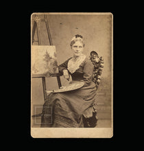Load image into Gallery viewer, Antique Occupational Photo Female Landscape Artist Painter Concord New Hampshire