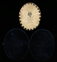 Load image into Gallery viewer, 1800s 1860s Sealed Opalotype in Velvet Case Philadelphia Photographer GUTEKUNST