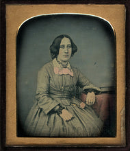 Load image into Gallery viewer, Lot of 3 Tinted Daguerreotypes Photos - Antique 1/6 Plates, Color 1800s